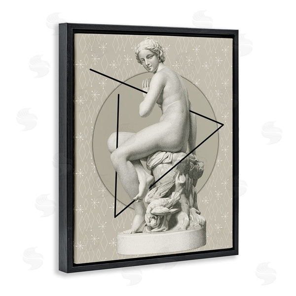 Stupell Industries Regina Moore | Geometric Classical Statue Wall Art