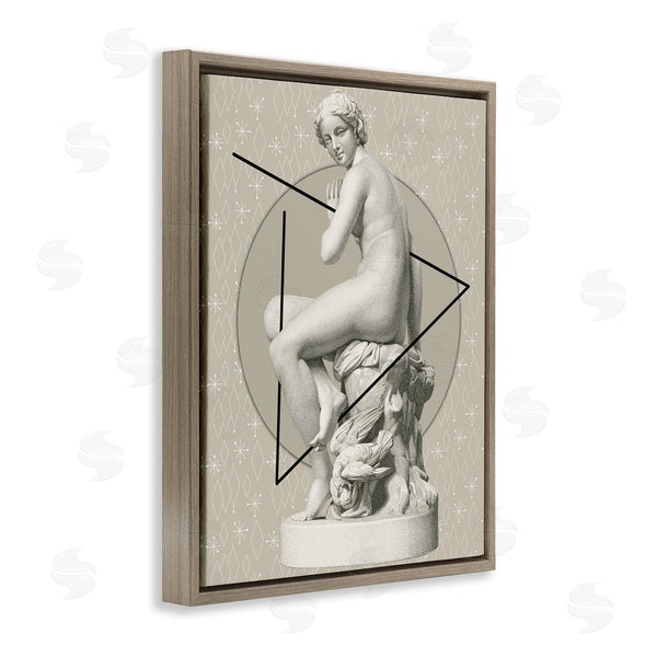 Stupell Industries Regina Moore | Geometric Classical Statue Wall Art