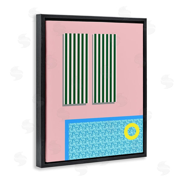 Stupell Industries Regina Moore | Geometric Summer Poolside Wall Art