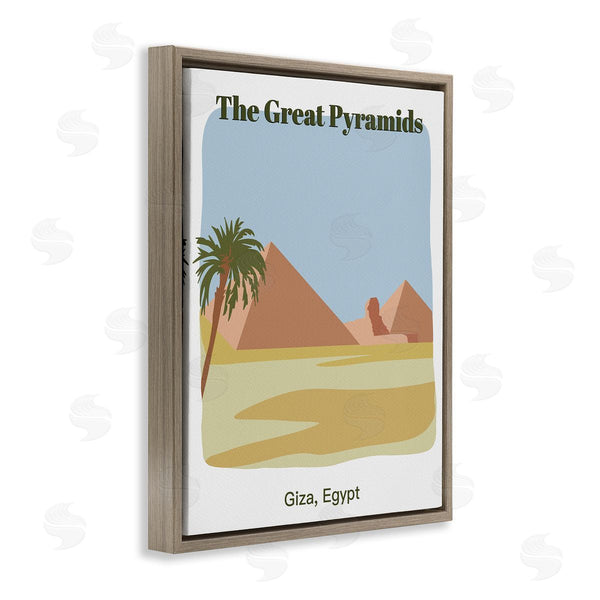 Stupell Industries Regina Moore | Great Pyramids Architecture