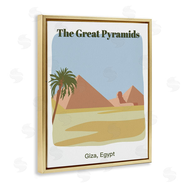 Stupell Industries Regina Moore | Great Pyramids Architecture