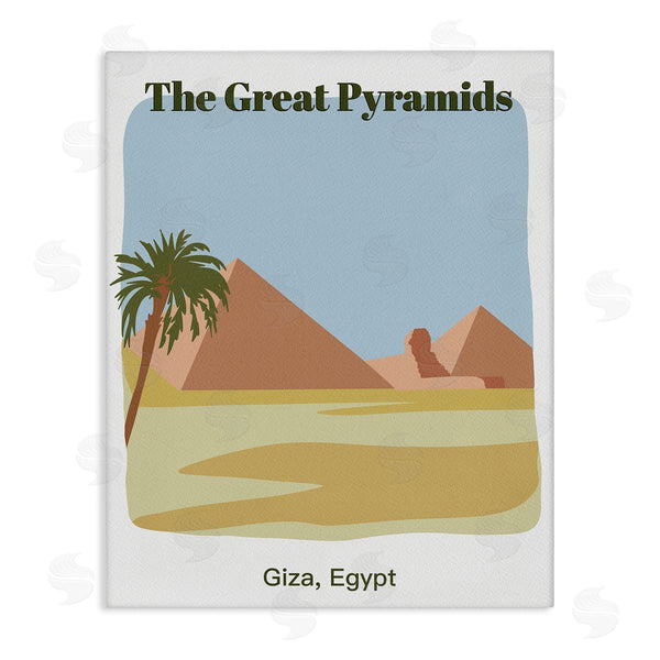 stupell industries Regina Moore | Great Pyramids Architecture