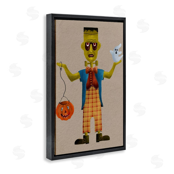Stupell Industries Regina Moore | Halloween Monster And Ghost