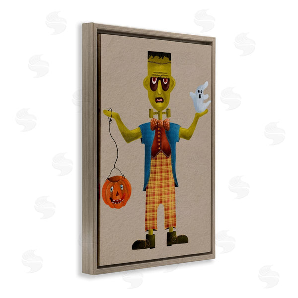 Stupell Industries Regina Moore | Halloween Monster And Ghost