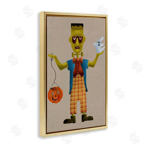 Stupell Industries Regina Moore | Halloween Monster And Ghost