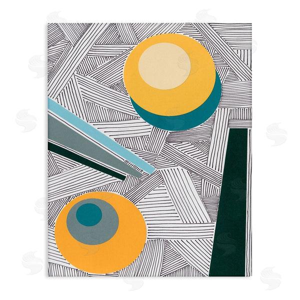 stupell industries Regina Moore | Modern Geometric Abstraction Asymmetrical Circles