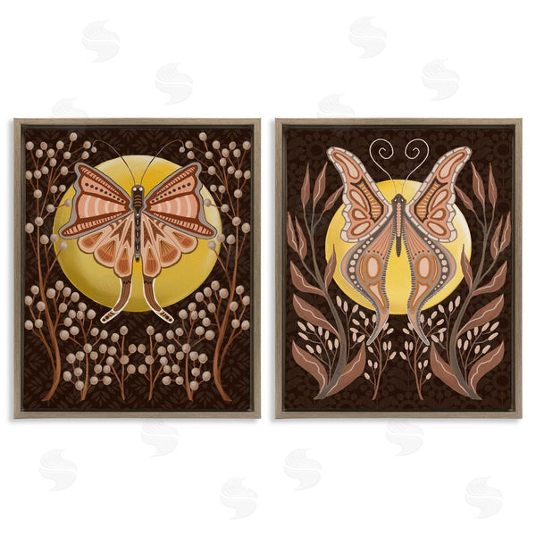 Stupell Industries Regina Moore | Moth & Moons In Nature