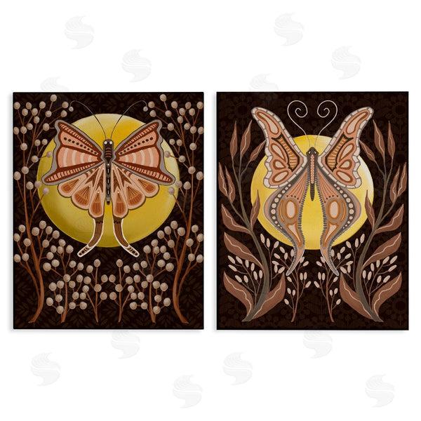 stupell industries Regina Moore | Moth & Moons in Nature