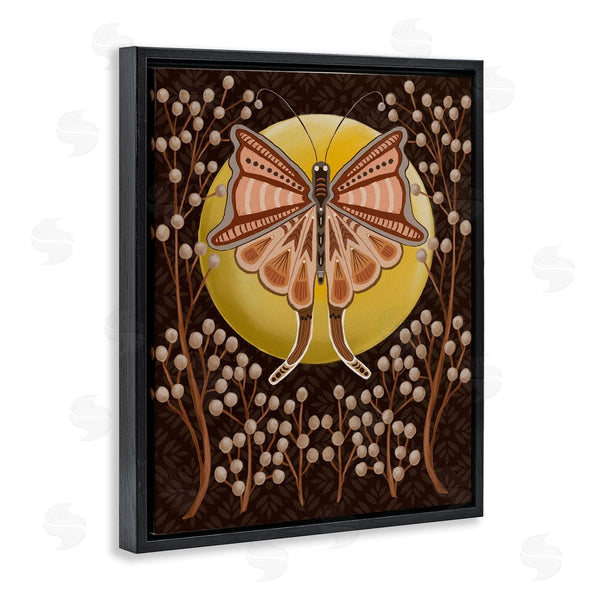 Stupell Industries Regina Moore | Moth With Pussy Willows