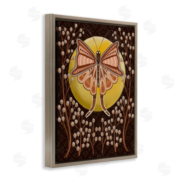 Stupell Industries Regina Moore | Moth With Pussy Willows