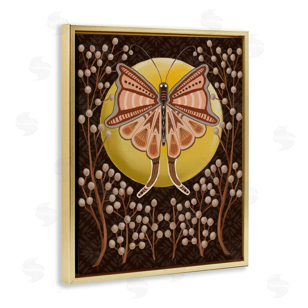 Stupell Industries Regina Moore | Moth With Pussy Willows