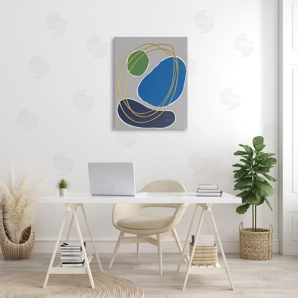 Stupell Industries Regina Moore | Oblong Geometric Shapes Wall Art