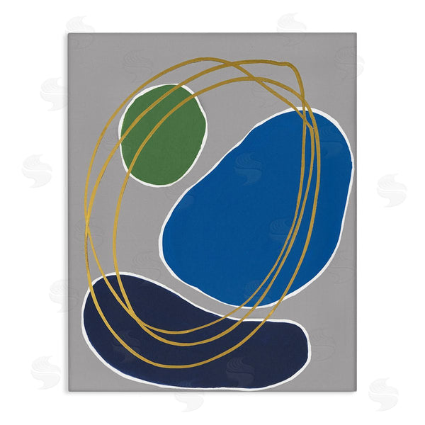 stupell industries Regina Moore | Oblong Geometric Shapes Wall Art