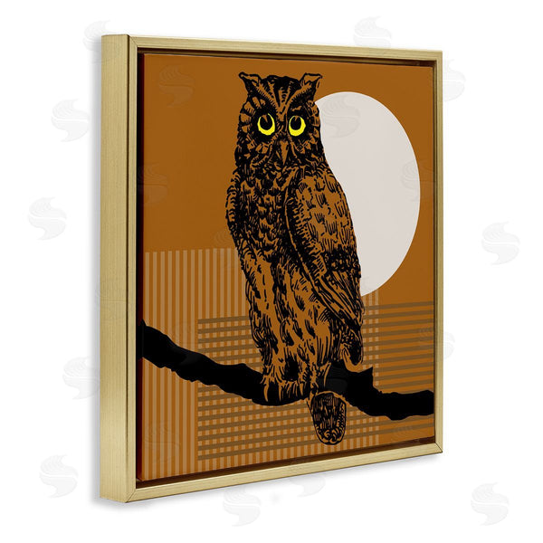 Stupell Industries Regina Moore | Owl Perched With Moon Wall Art