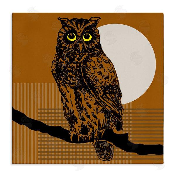 stupell industries Regina Moore | Owl Perched with Moon Wall Art