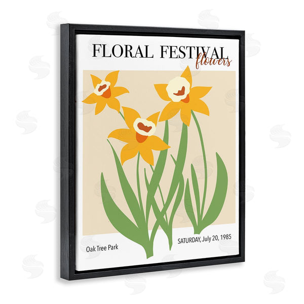 Stupell Industries Regina Moore | Retro Daffodil Festival Wall Art