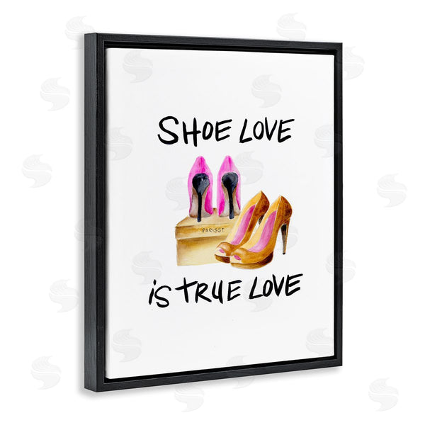 Stupell Industries Regina Moore | Shoe Love True Love Phrase