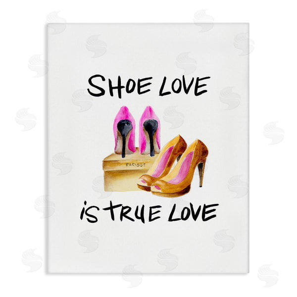 stupell industries Regina Moore | Shoe Love True Love Phrase