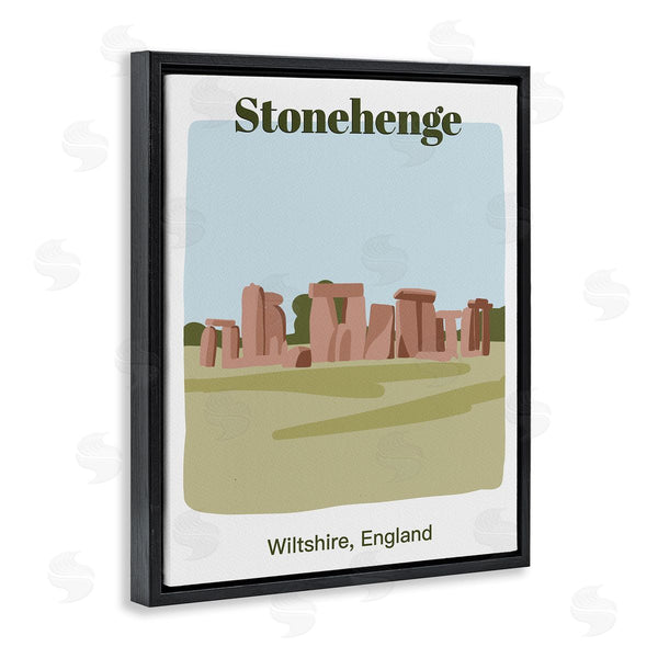 Stupell Industries Regina Moore | Stonehenge Landmark Architecture