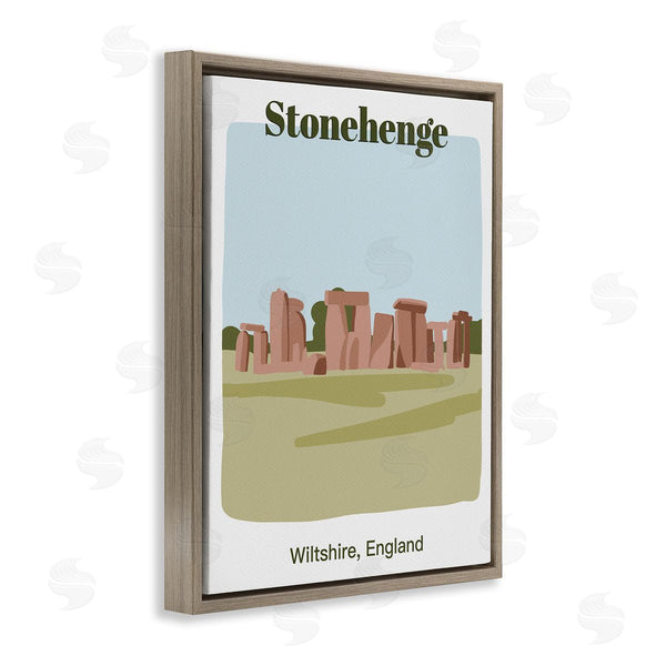 Stupell Industries Regina Moore | Stonehenge Landmark Architecture