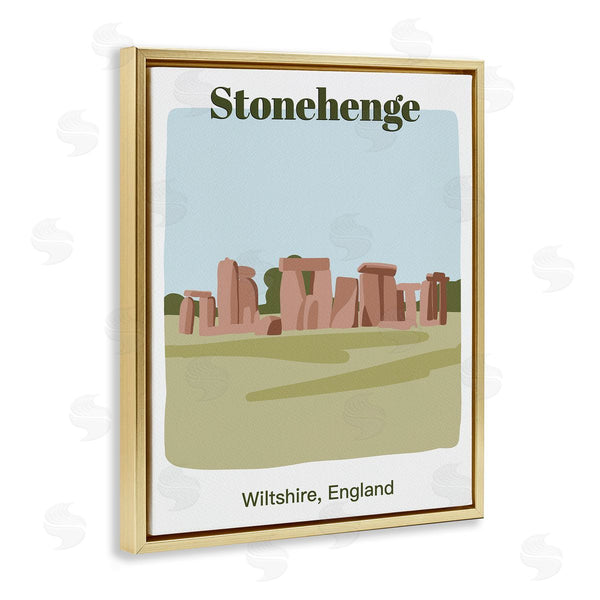Stupell Industries Regina Moore | Stonehenge Landmark Architecture