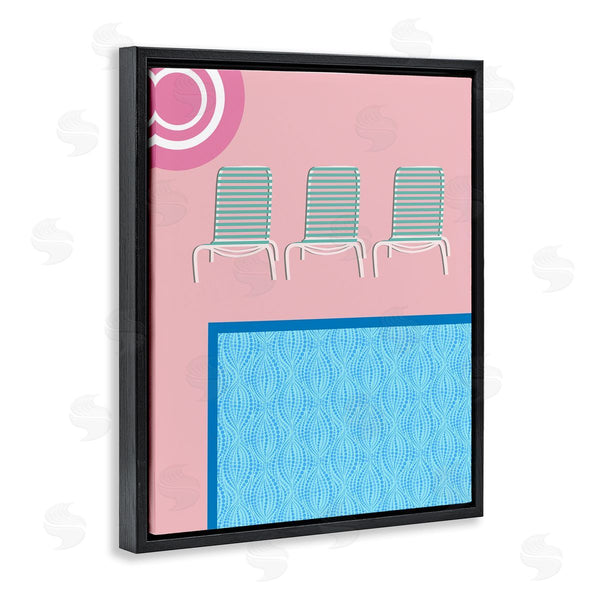 Stupell Industries Regina Moore | Summer Poolside View