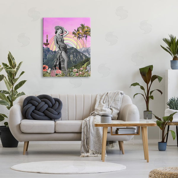 Stupell Industries Regina Moore | Summer Woman & Flowers Wall Art