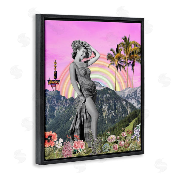 Stupell Industries Regina Moore | Summer Woman & Flowers Wall Art
