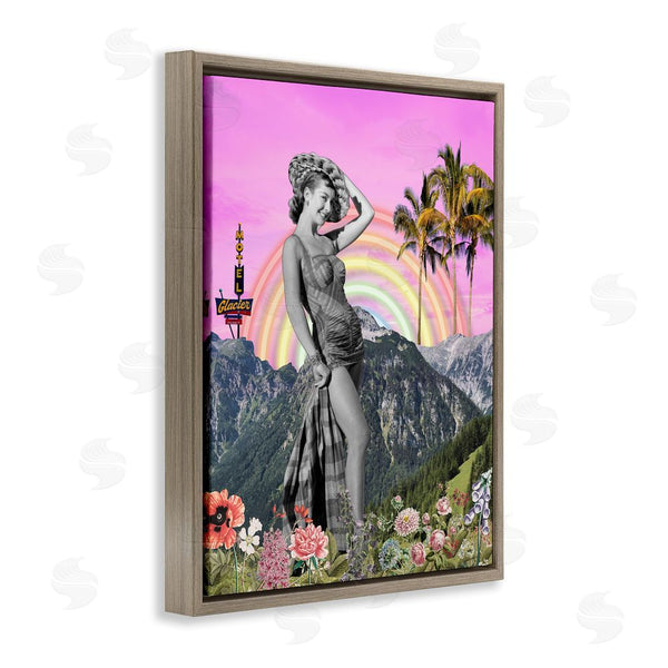 Stupell Industries Regina Moore | Summer Woman & Flowers Wall Art
