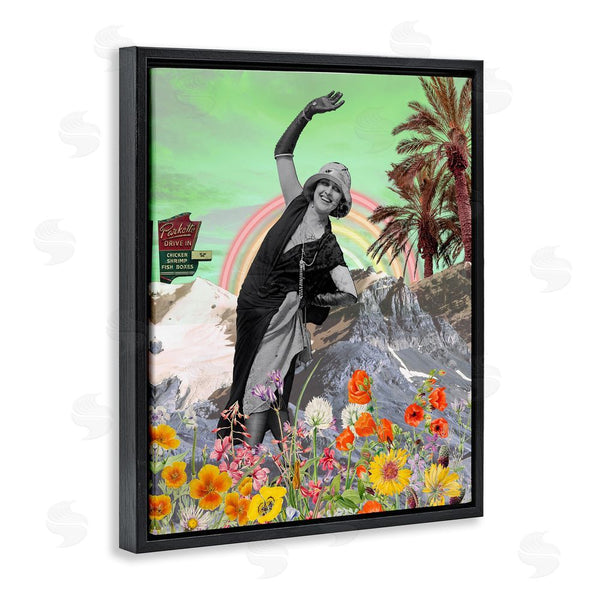 Stupell Industries Regina Moore | Vintage Floral Collage Wall Art