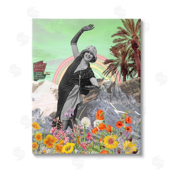 stupell industries Regina Moore | Vintage Floral Collage Wall Art