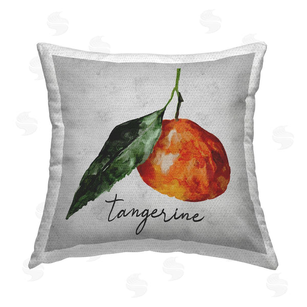 Stupell Industries Regina Moore | Vintage Tangerine Fruit Printed Throw Pillow