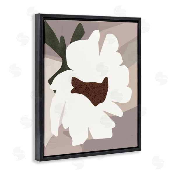 Stupell Industries Regina Moore | White Contemporary Flower