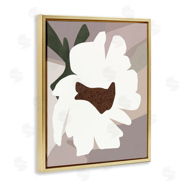 Stupell Industries Regina Moore | White Contemporary Flower