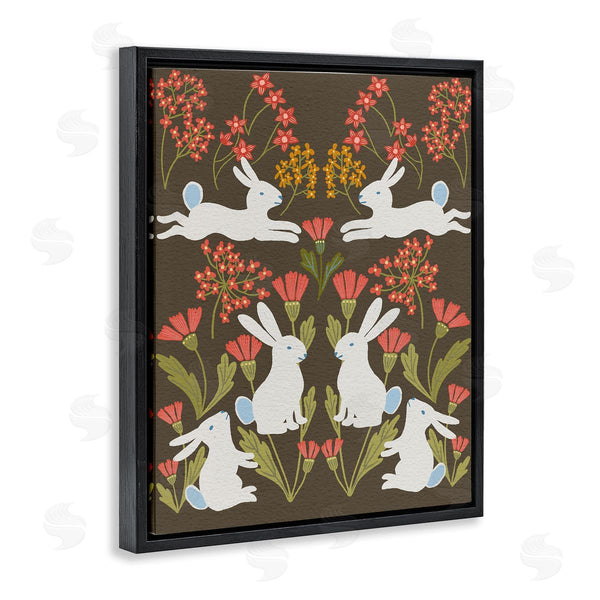 Stupell Industries Regina Moore | Wild Spring Blooms & Rabbits