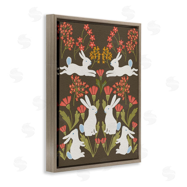 Stupell Industries Regina Moore | Wild Spring Blooms & Rabbits