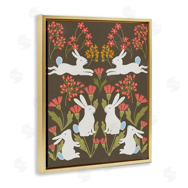 Stupell Industries Regina Moore | Wild Spring Blooms & Rabbits