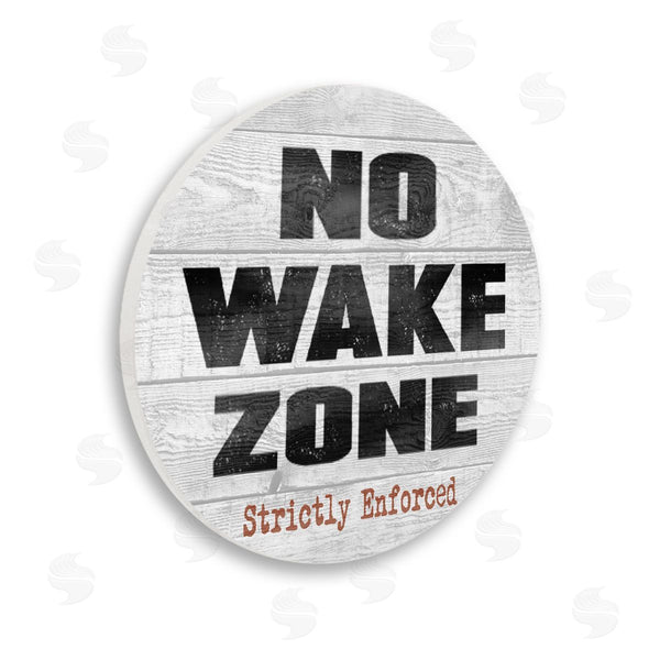 stupell industries Regina Nouvel | No Wake Zone Beach Planks Wall Art
