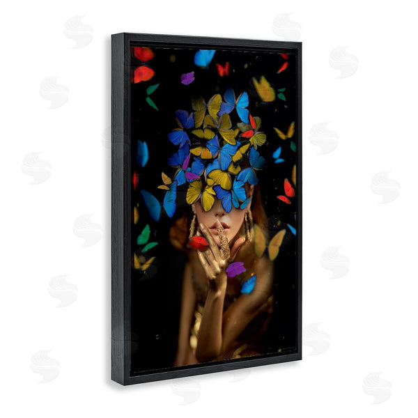 Stupell Industries Reinders | Butterfly Swathed Woman Wall Art