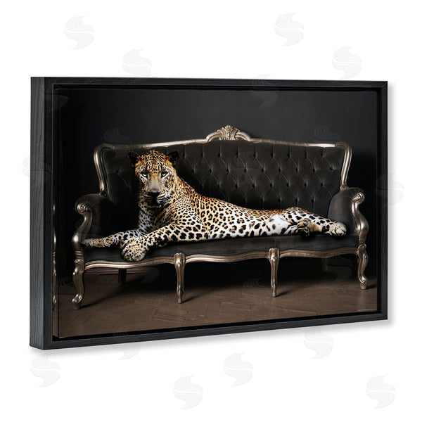 Stupell Industries Reinders | Cheetah Sprawled On Couch Wall Art