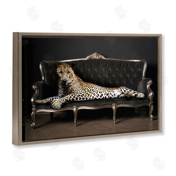 Stupell Industries Reinders | Cheetah Sprawled On Couch Wall Art