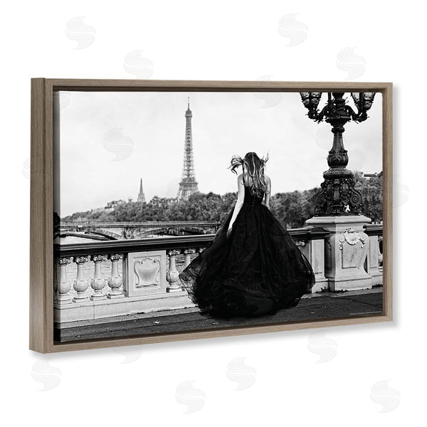 Stupell Industries Reinders | Girl In Gown Cityscape Wall Art