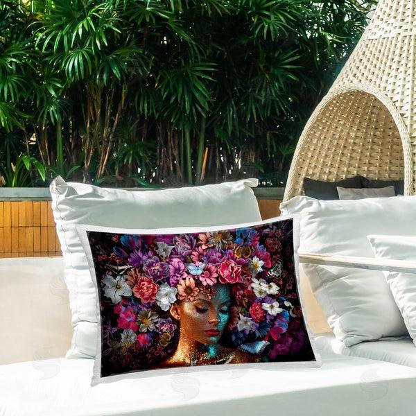 Stupell Industries Reinders | Glitz Woman With Florals