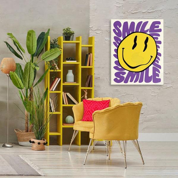 Stupell Industries Reinders | Groovy Smile Typography Wall Art