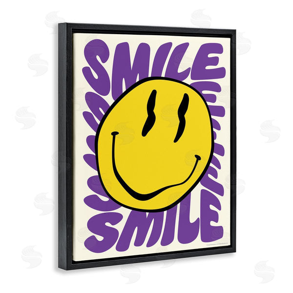 Stupell Industries Reinders | Groovy Smile Typography Wall Art