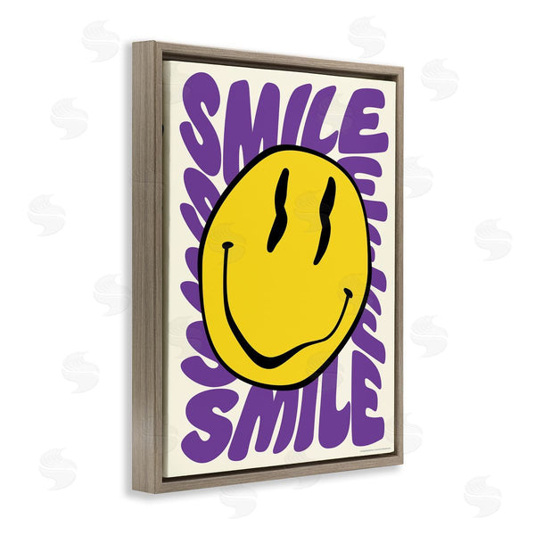Stupell Industries Reinders | Groovy Smile Typography Wall Art
