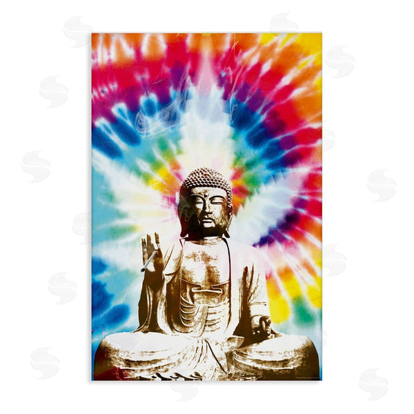 stupell industries Reinders | Hippie Tie Dye Buddha Wall Art