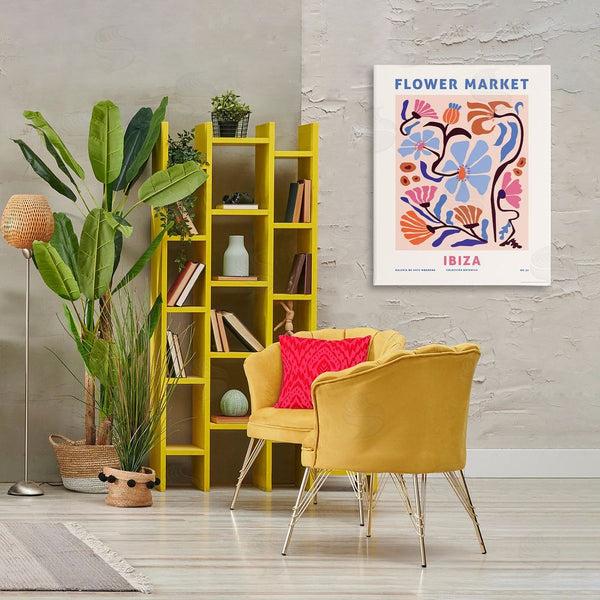 Stupell Industries Reinders | Ibiza Flower Market Wall Art