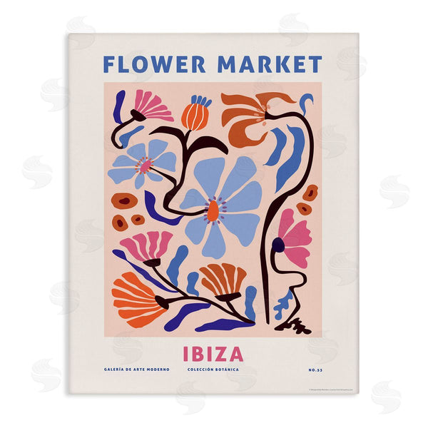 stupell industries Reinders | Ibiza Flower Market Wall Art