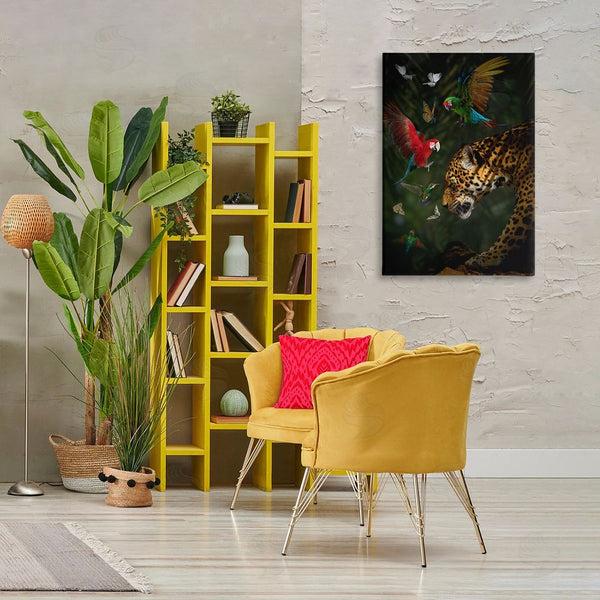 Stupell Industries Reinders | Jungle Brawl Animals Wall Art